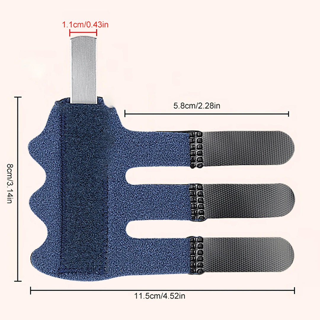 Adjustable Finger Splint for Pain Relief and Support