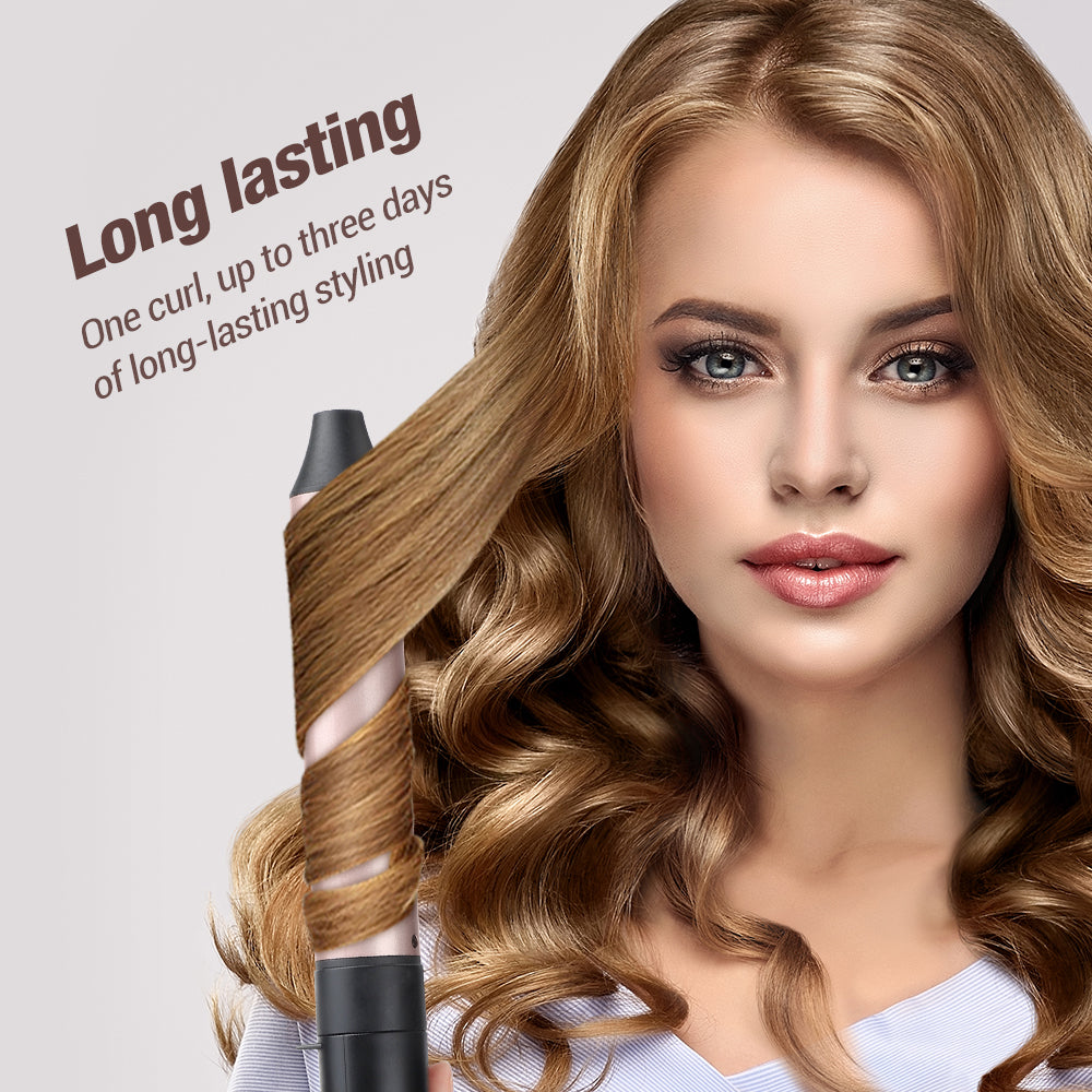 6-in-1 Fast Heating Hair Waver Iron with Automatic Temperature Control