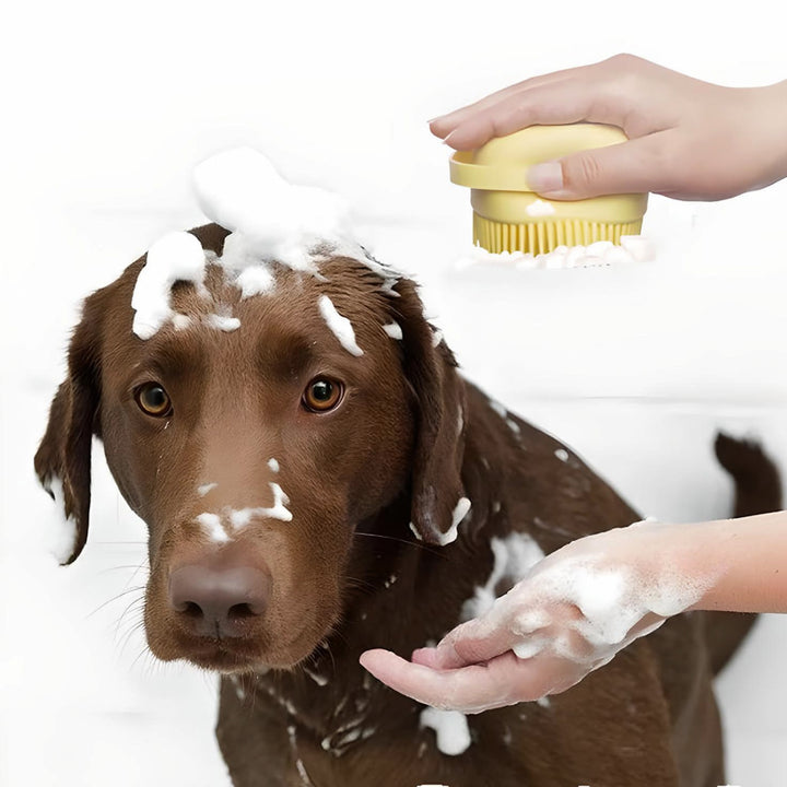 Pet Shampoo Massager Brush