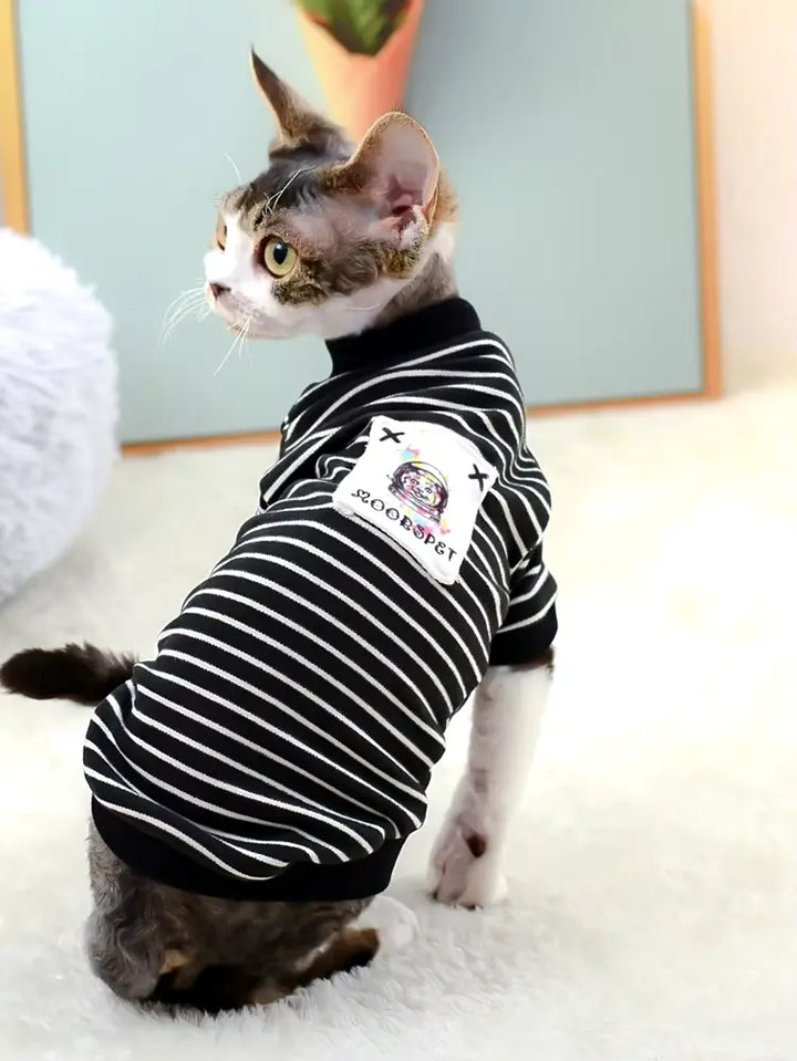 Spring and Autumn Cute Cat & Small Dog Clothing