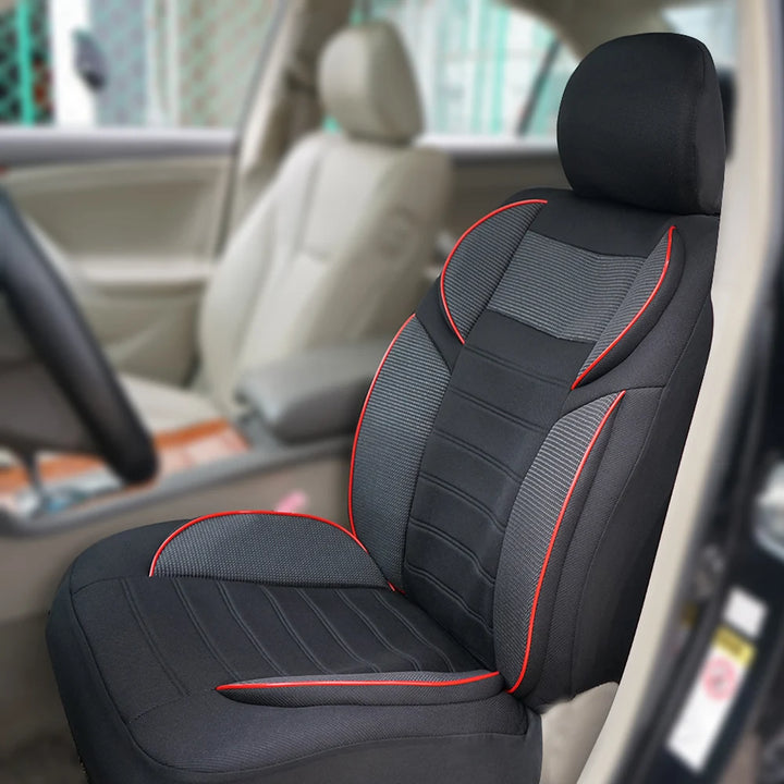 Universal 4MM Sponge Car Seat Covers with 5D Design – Fits Most Cars, Trucks & SUVs