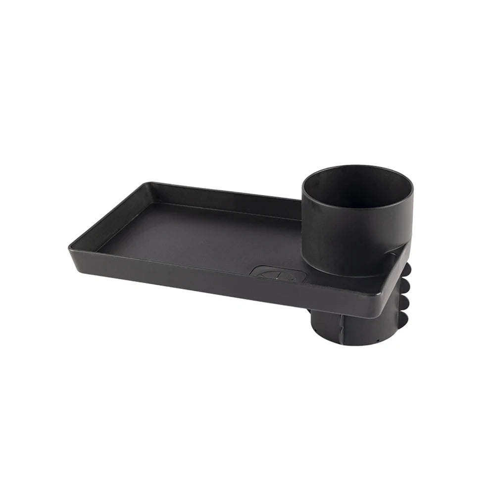 Space-Saving Car Cup Holder Tray