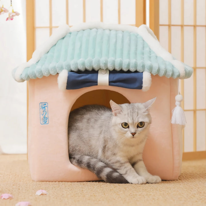 Cozy Winter Pet House