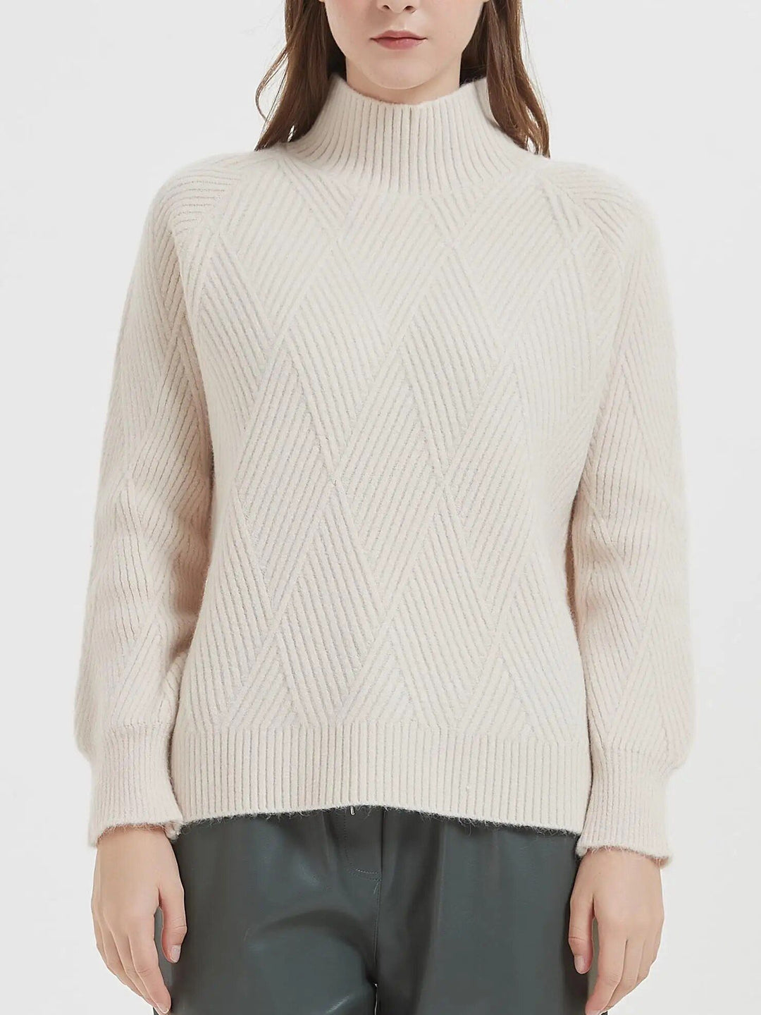 Classic Casual Knitted Turtleneck Sweater