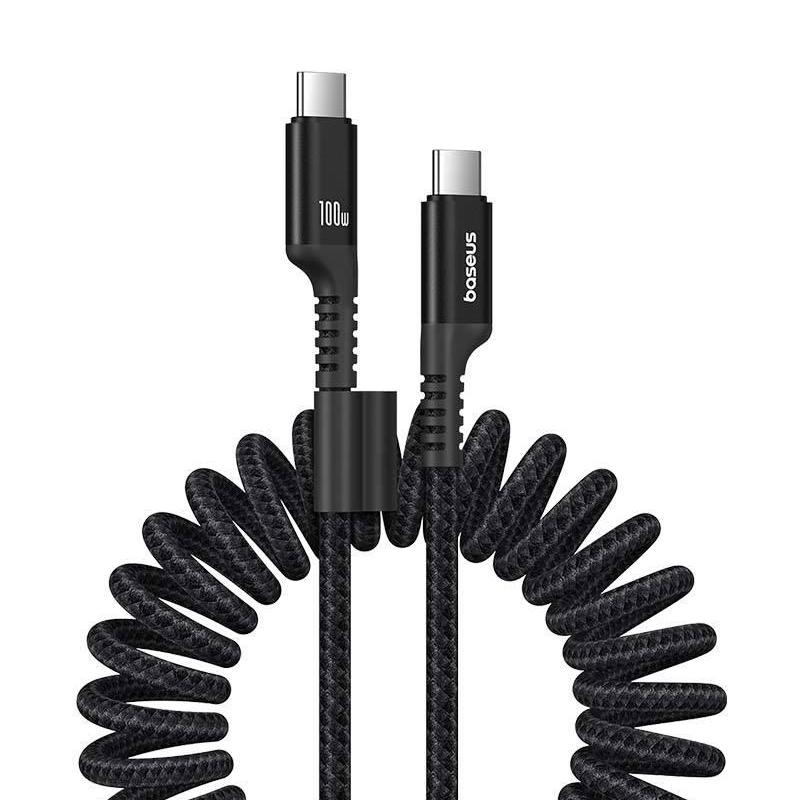 Spring USB-C Cable for Fast Charging