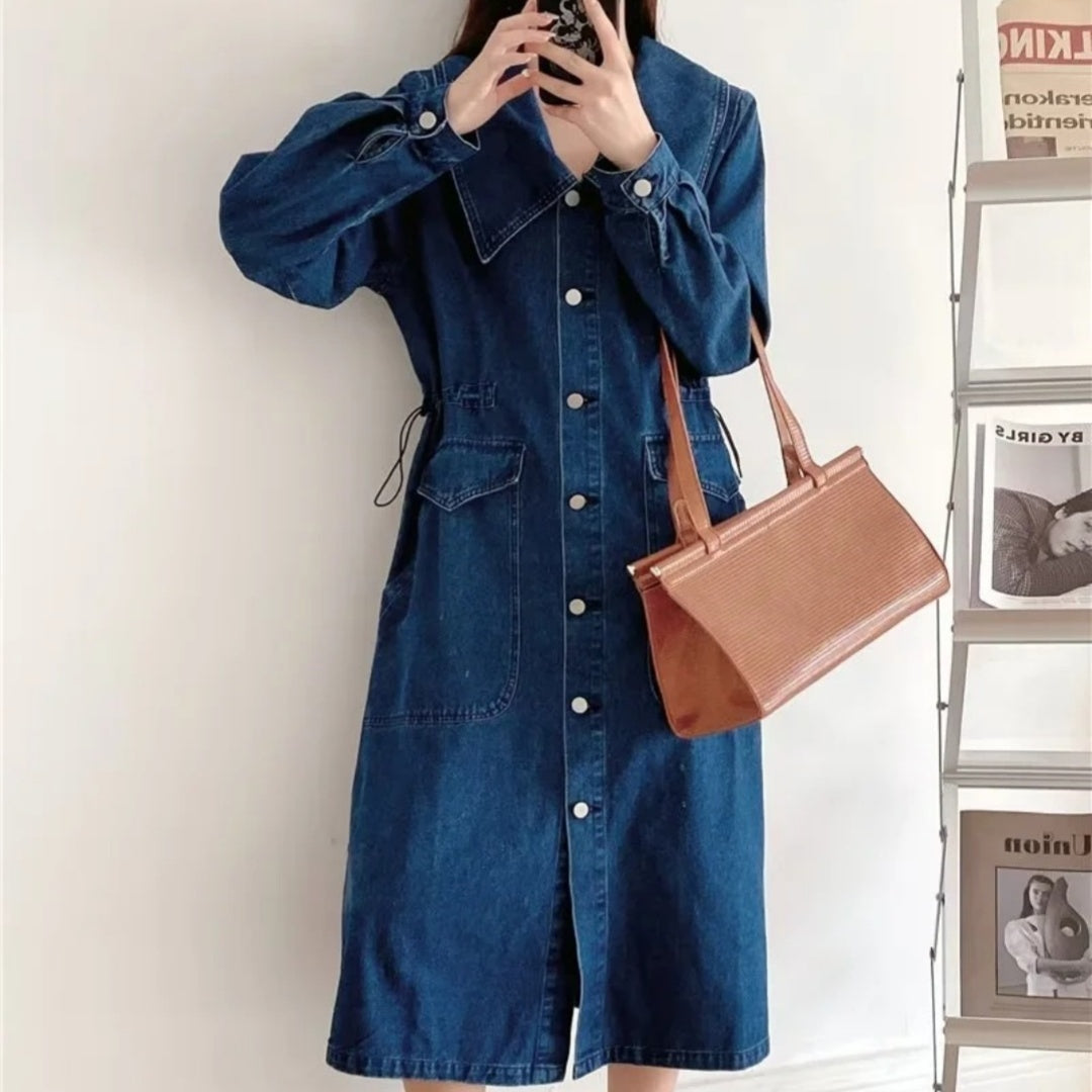 New Denim Fashion Dress Women