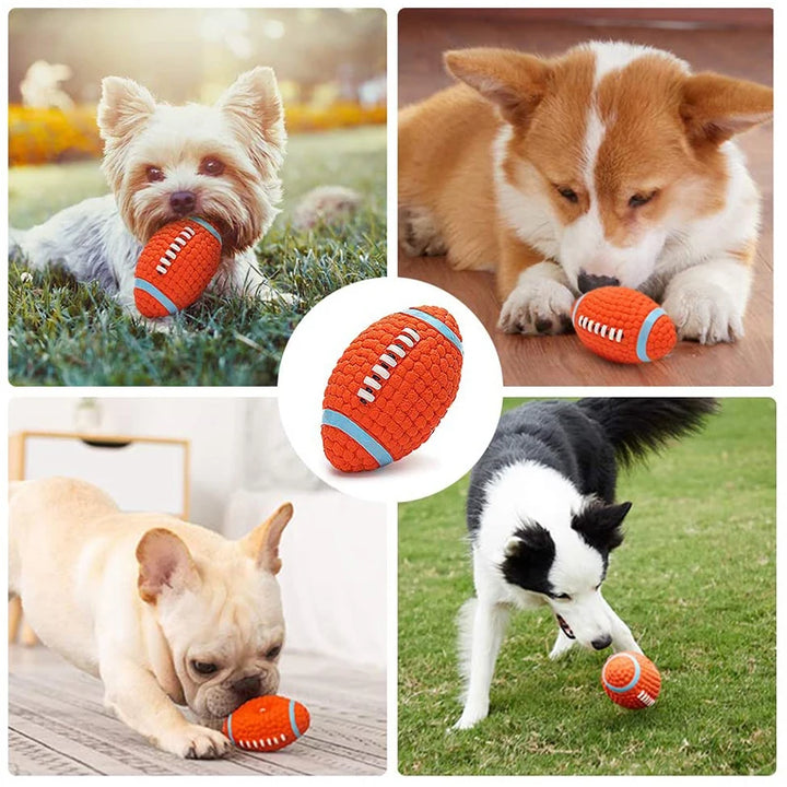 Bite-Resistant Squeaky Chew Toy for Dogs