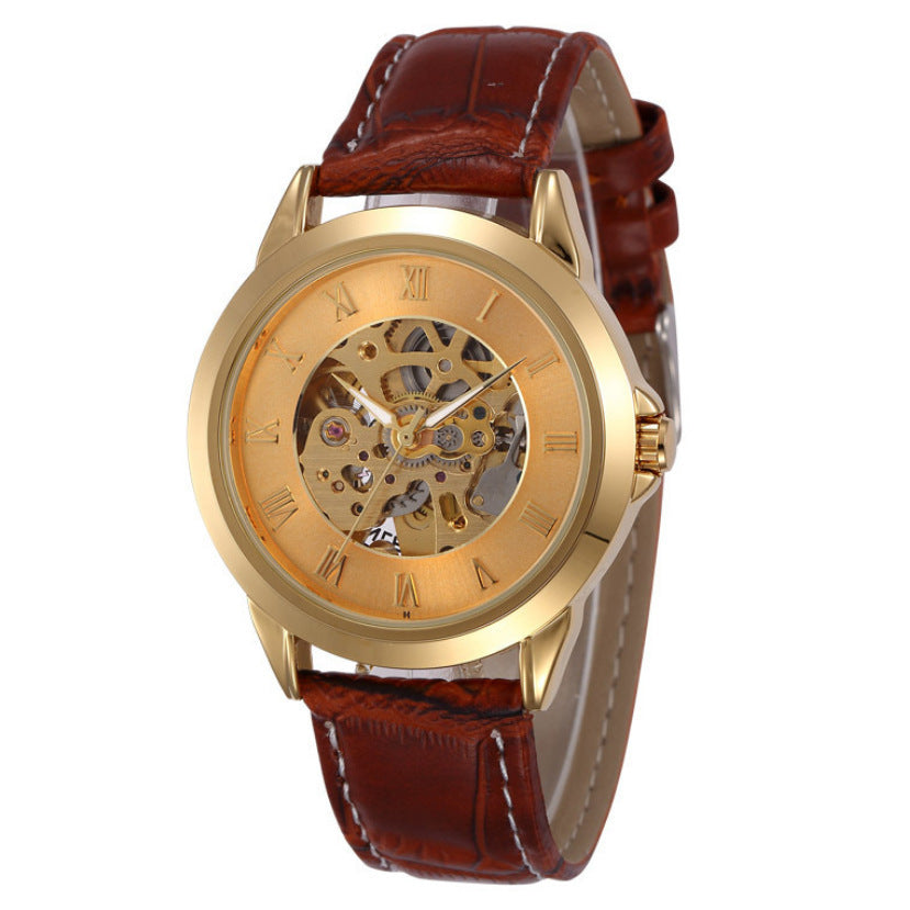 Men's Fashion Hollowed-out Automatic Mechanical Watch