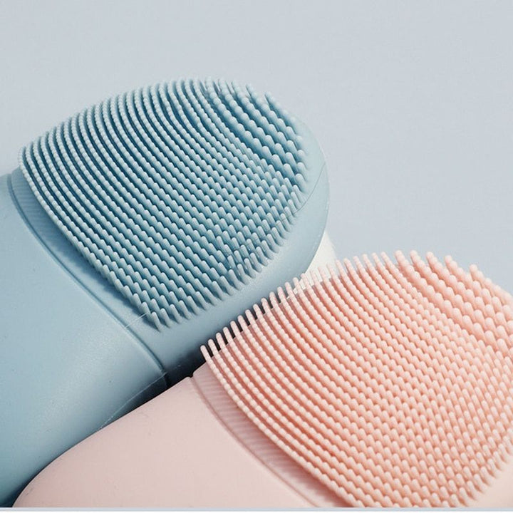 Multi-Purpose Silicone Facial Cleansing Brush – Compact, Dual-Headed, Eco-Friendly Face Brush for Deep Cleansing and Exfoliation