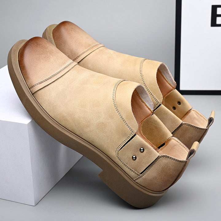 Vintage Casual Slip-On Dress Loafers for Men