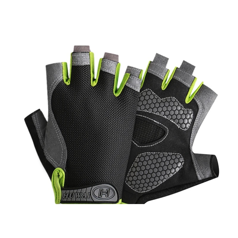 Unisex Breathable Half-Finger Cycling Gloves