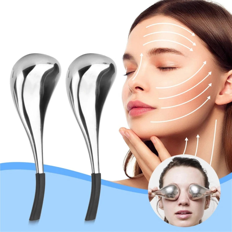 Stainless Steel Cryo Sticks for Facial Massage and Skin Care