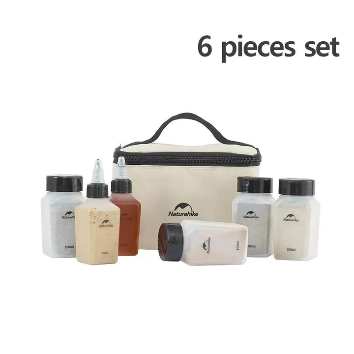 Outdoor Picnic Camping Portable Seasoning Jar Set