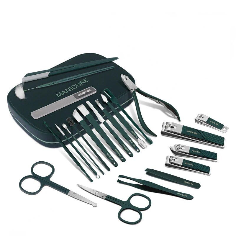Premium Stainless Steel Nail Care Set