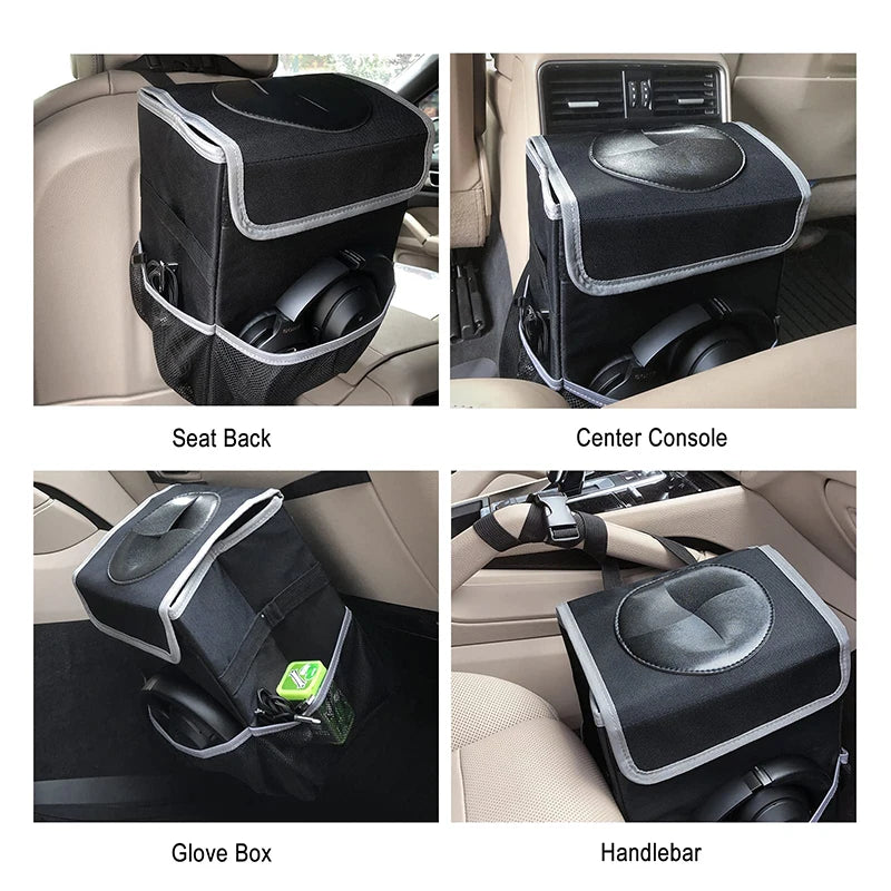 Foldable Waterproof Car Trash Can & Interior Organizer