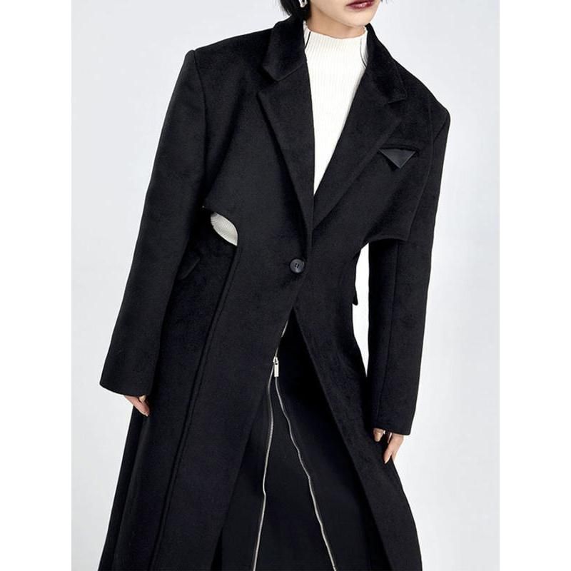 Women's Chic Autumn/Winter Woolen Overcoat