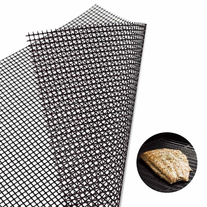 Reusable Non-Stick BBQ Grilling Mesh Mats