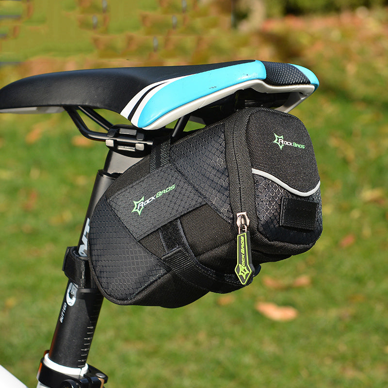 Waterproof saddle bag for road bike rear bag