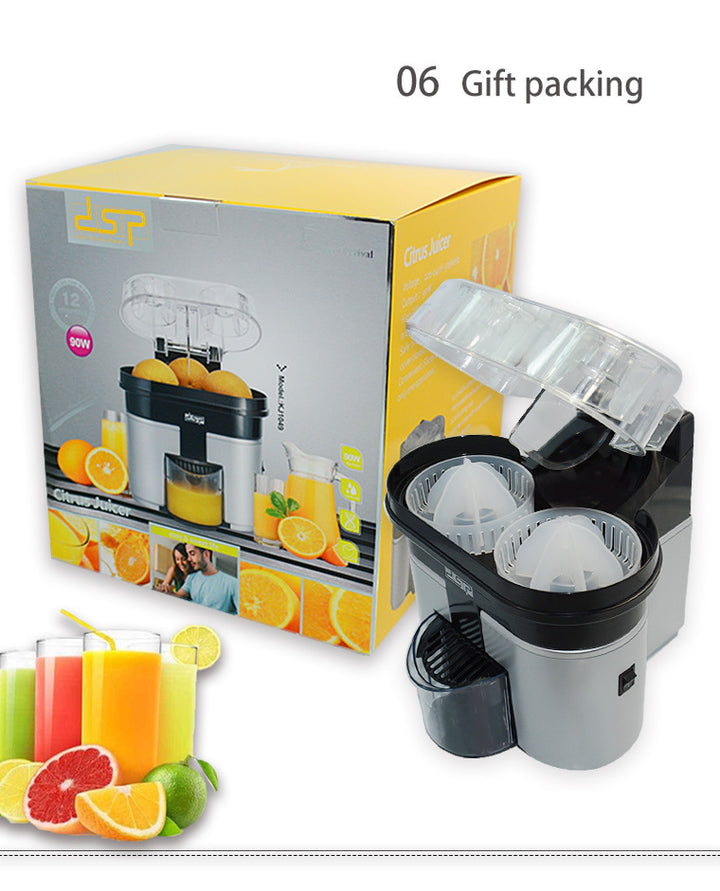 Two packed orange juice extractors