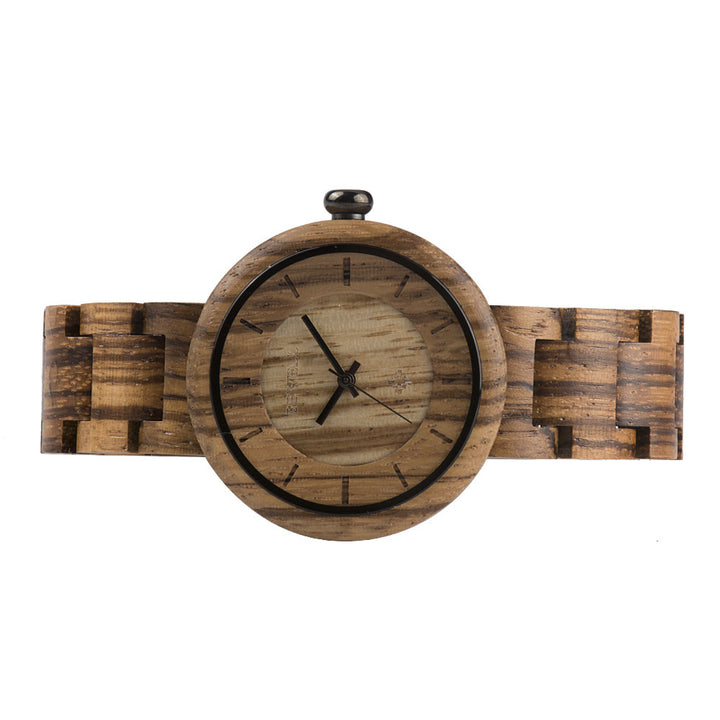 Bamboo wood watch watch ladies watch quartz movement watch