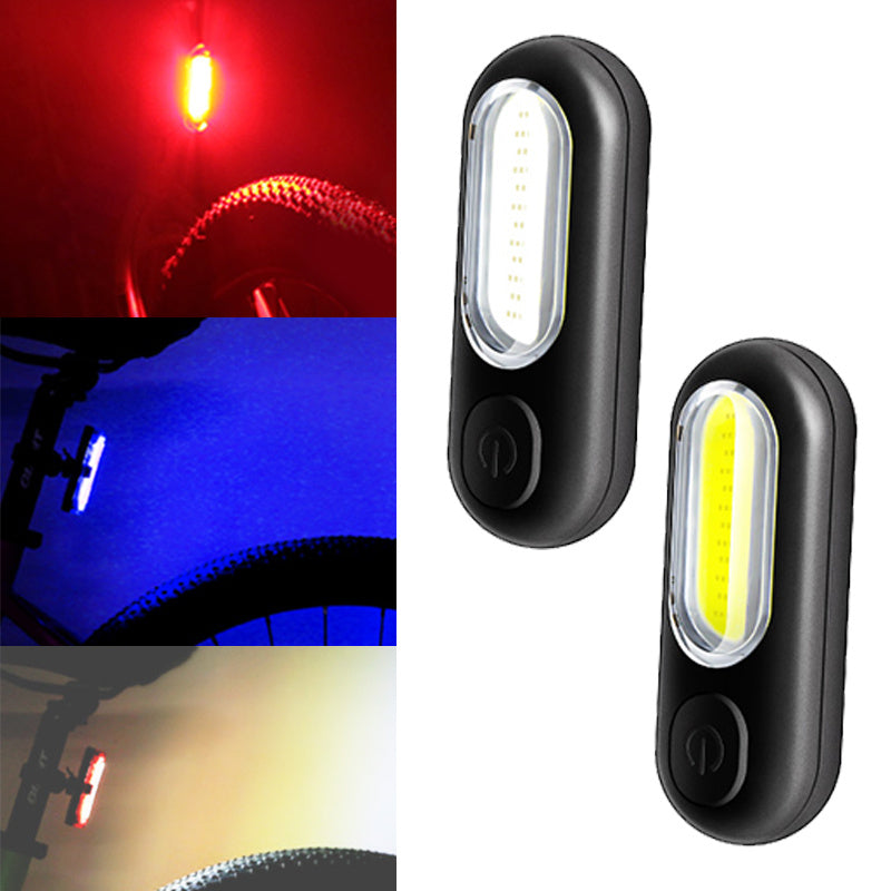 Bicycle Night Riding Lights Flashing Usb At Night