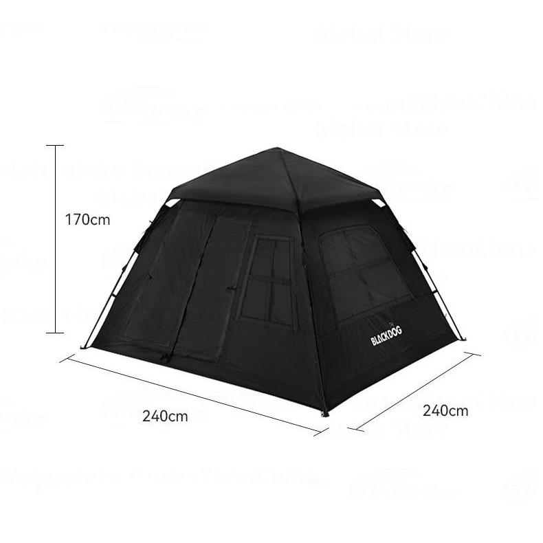 Automatic Tent with Two Doors & Four Windows