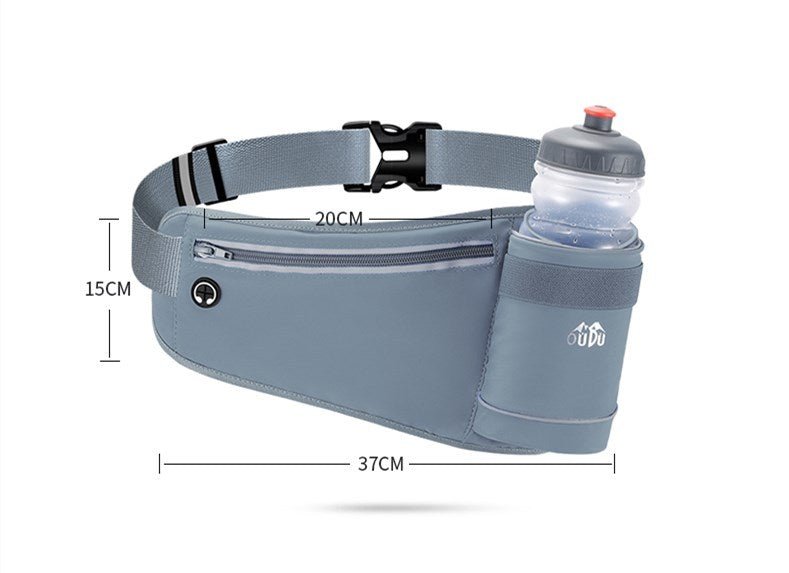 Outdoor fitness waterproof sports waist bag