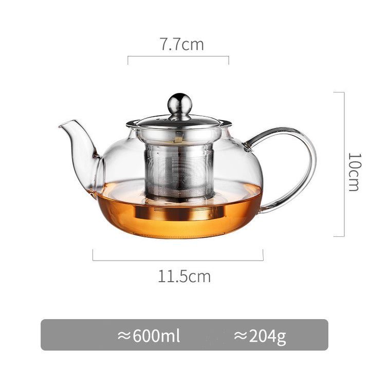 Transparent Thickened High Temperature Heating Single Kettle