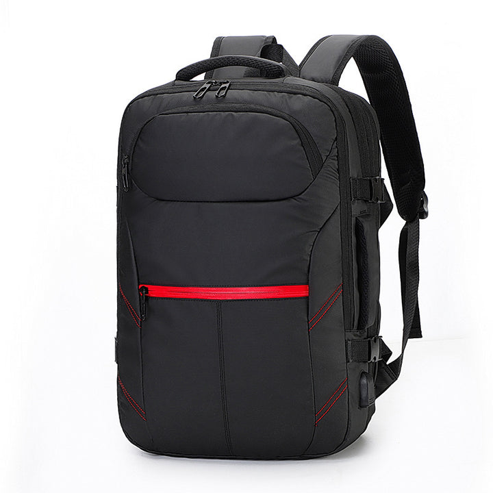 Multifunctional Simple Waterproof Nylon Business Backpack