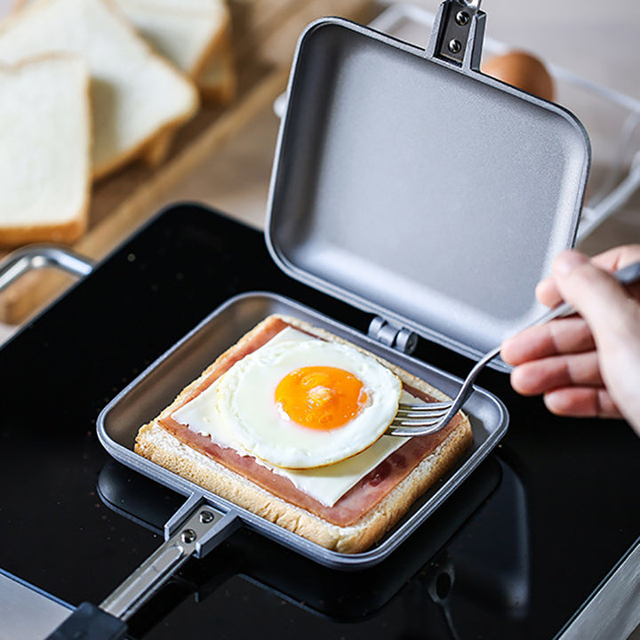 Gas-Fired Sandwich Bread Mold Double-Sided Frying Pan