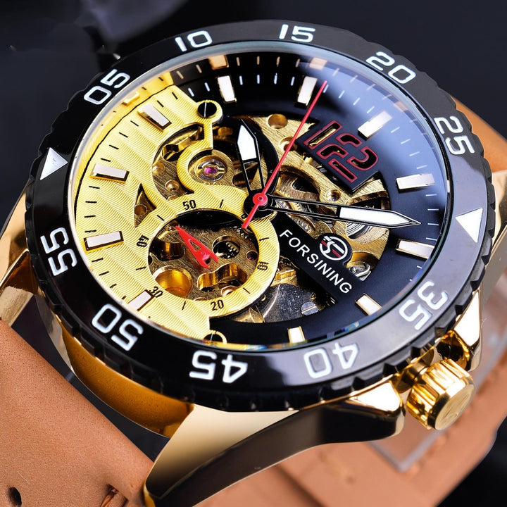 Waterproof automatic mechanical watch