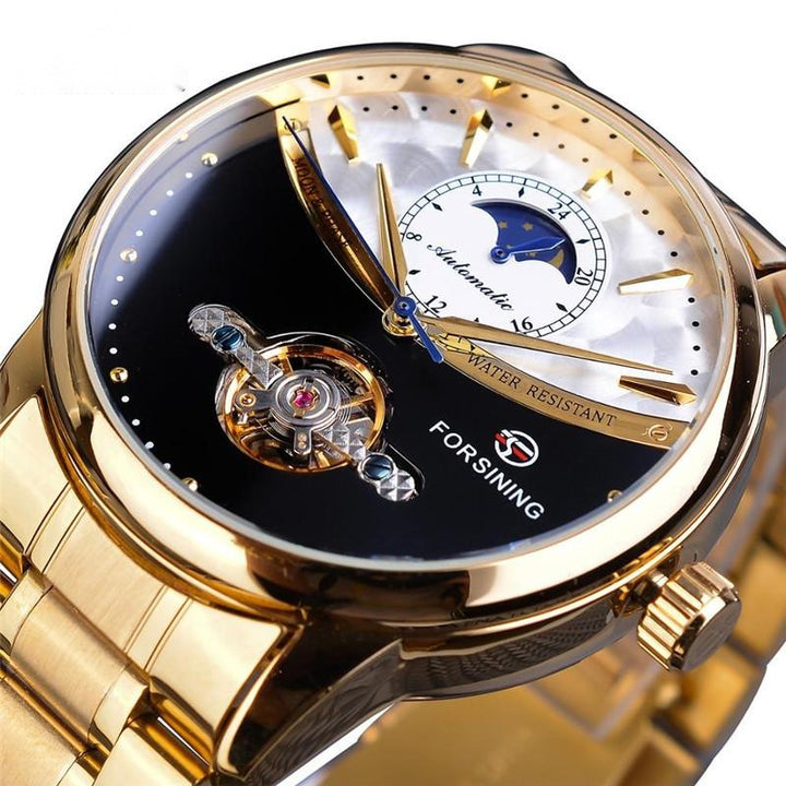 Men's fashion leisure tourbillon multi-function automatic mechanical watch