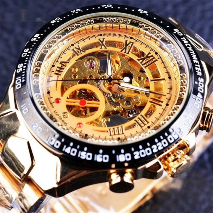 Luminous Pointer Waterproof Manual Mechanical Watch