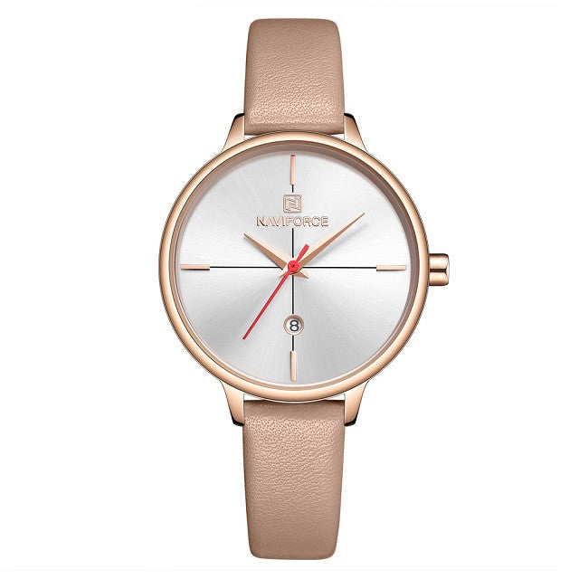 Ladies Watch Calendar Waterproof Quartz Watch Fashion