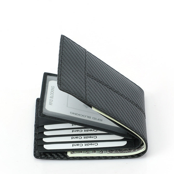 Stitching Multi-card Slot Large Capacity European And American Fashion Short Wallet