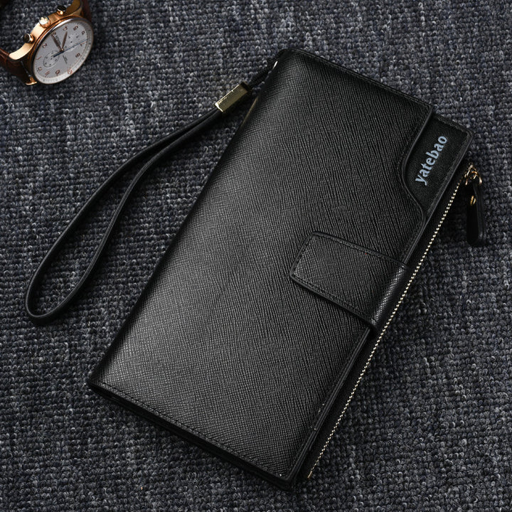 Multifunctional Buckle Hand Bag Long Large-capacity Wallet