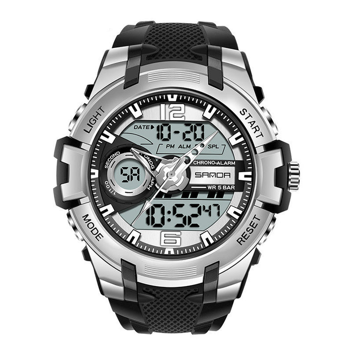 Men's Large Dial Waterproof Watch Personality Electronic Watch Fashion Trend