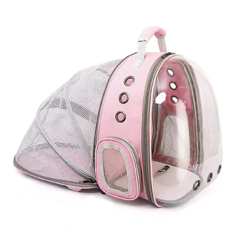 Expandable Space Capsule Pet Carrier Backpack