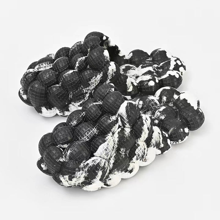 EVA Camouflage Litchi Shoes New Cross-border Massage Slippers