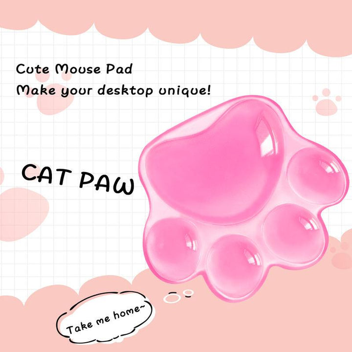 Ergonomic Cat Paw Mouse Wrist Rest Support