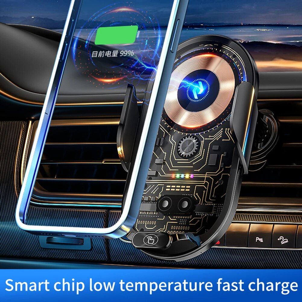 360° Rotational Magnetic Wireless Car Charger