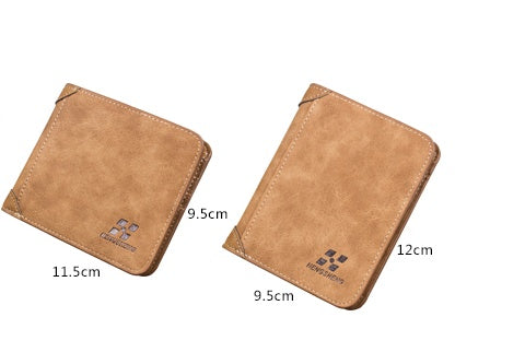 Men's short wallet