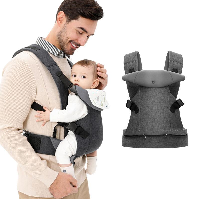 4-in-1 Ergonomic Baby Backpack Carrier