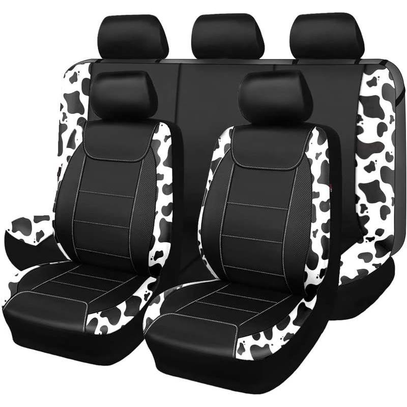 Premium Waterproof Faux Leather Car Seat Covers