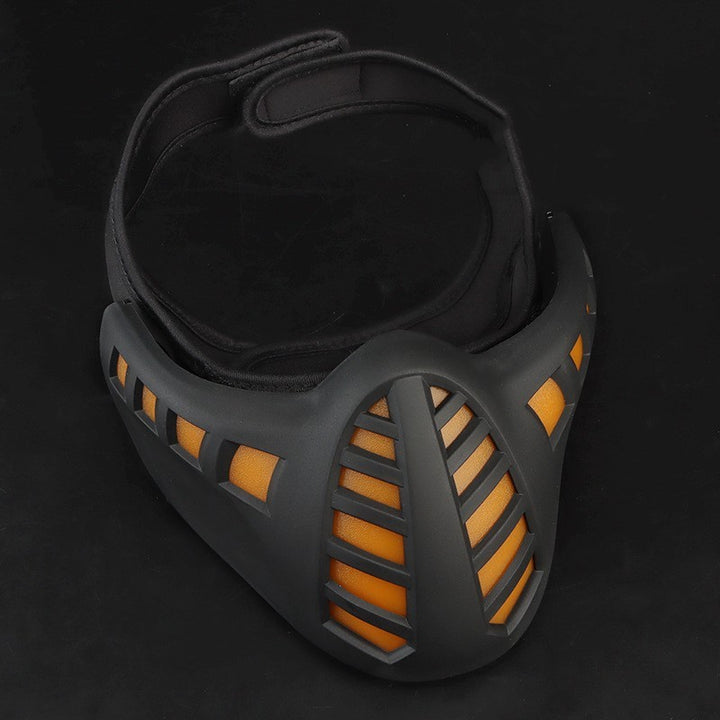 Halloween Carnival LED Half Face Mask