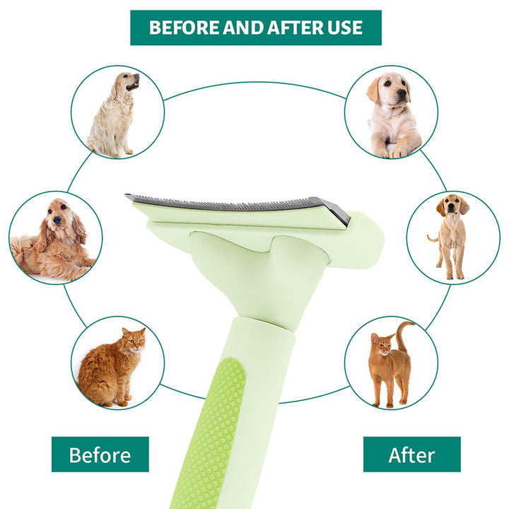 Ergonomic Pet Grooming Brush