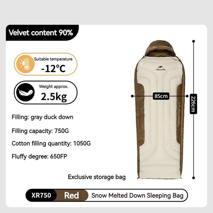 Winter Down Sleeping Bag