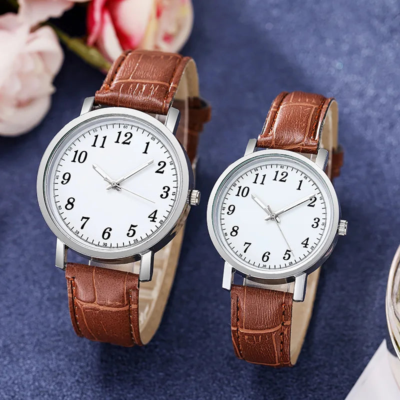 Luxury Couple Analog Watches