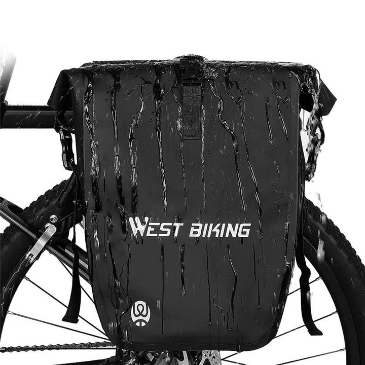 25L Waterproof Bike Pannier Bag for Cycling