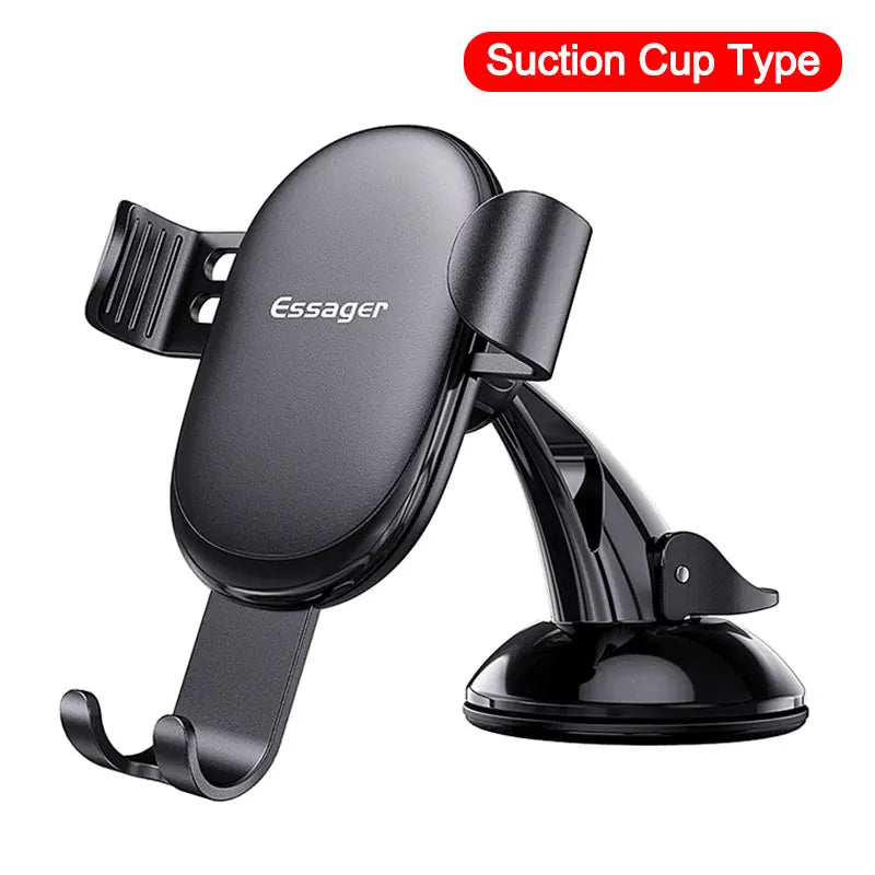 Universal Gravity Car Phone Holder for iPhone and Samsung Devices